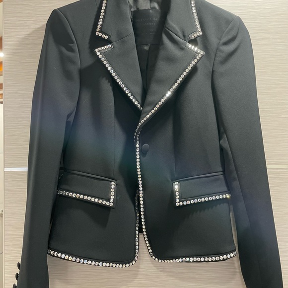 PHILIPP PLEIN EMBELLISHED BLAZER SIZE MEDIUM - Picture 12 of 12